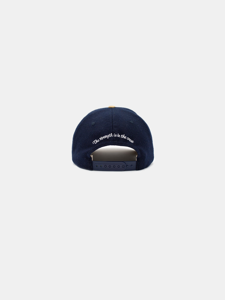 The Shop Wool Crew Hat Navy - Back