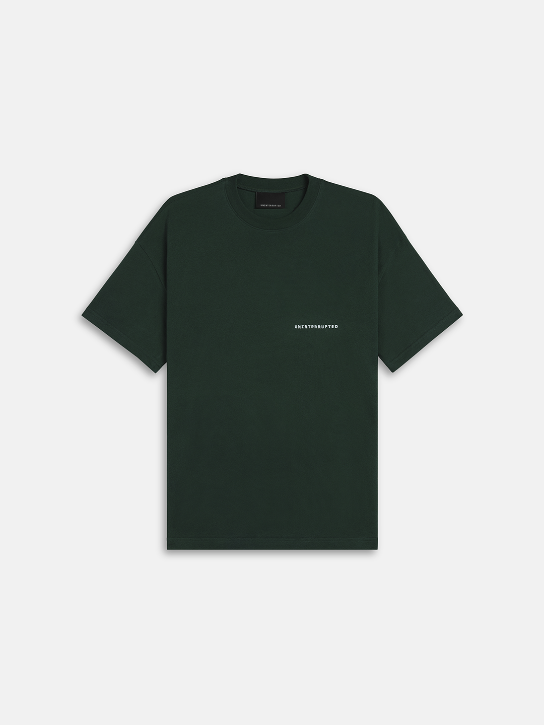 Fundamentals Jersey Tee Forest Green - Front
