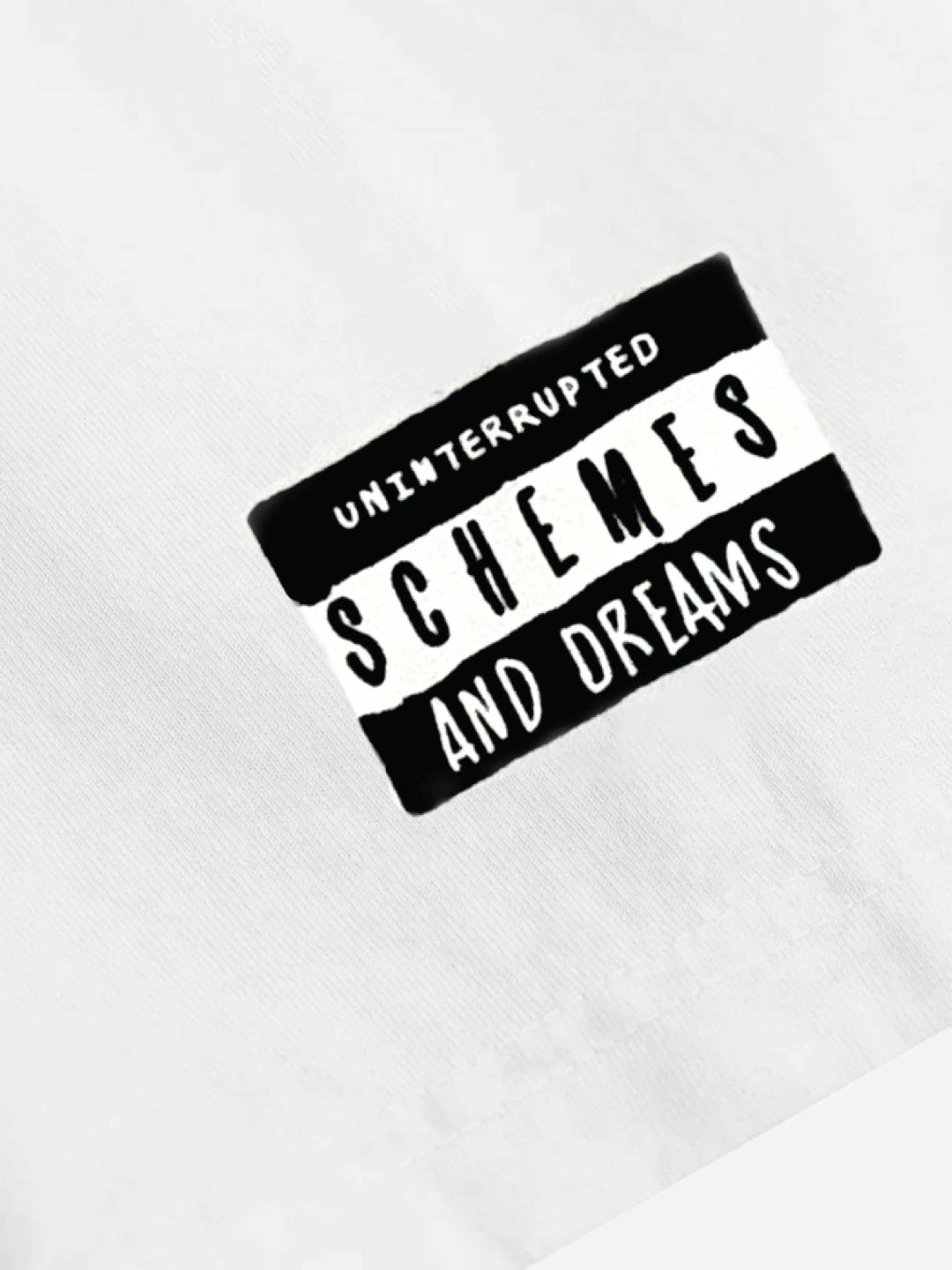Schemes & Dreams Crate & Vinyl White Tee