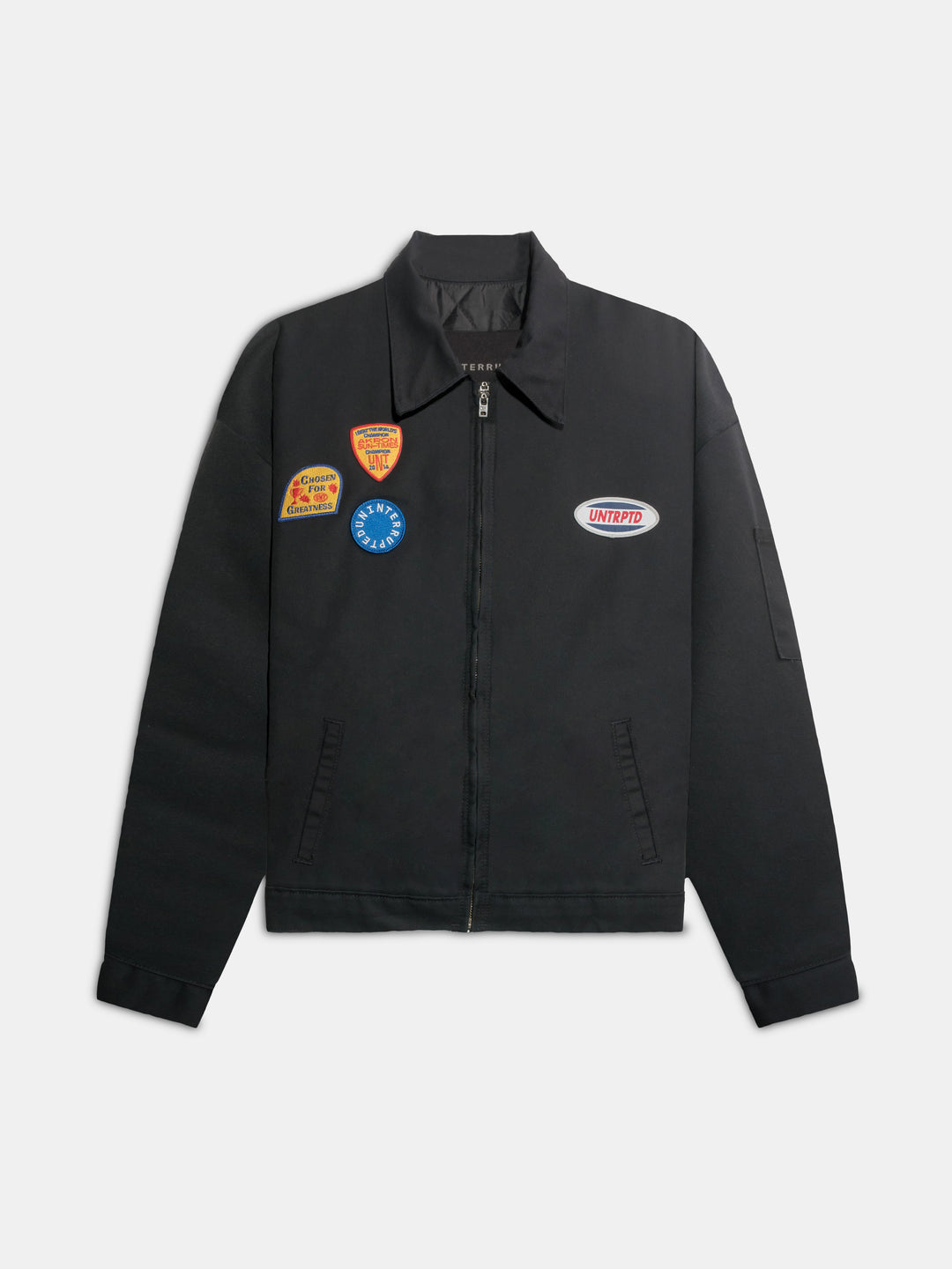 Mechanic Jacket with Patch | Bubba Black / M (12 to 24 Months)