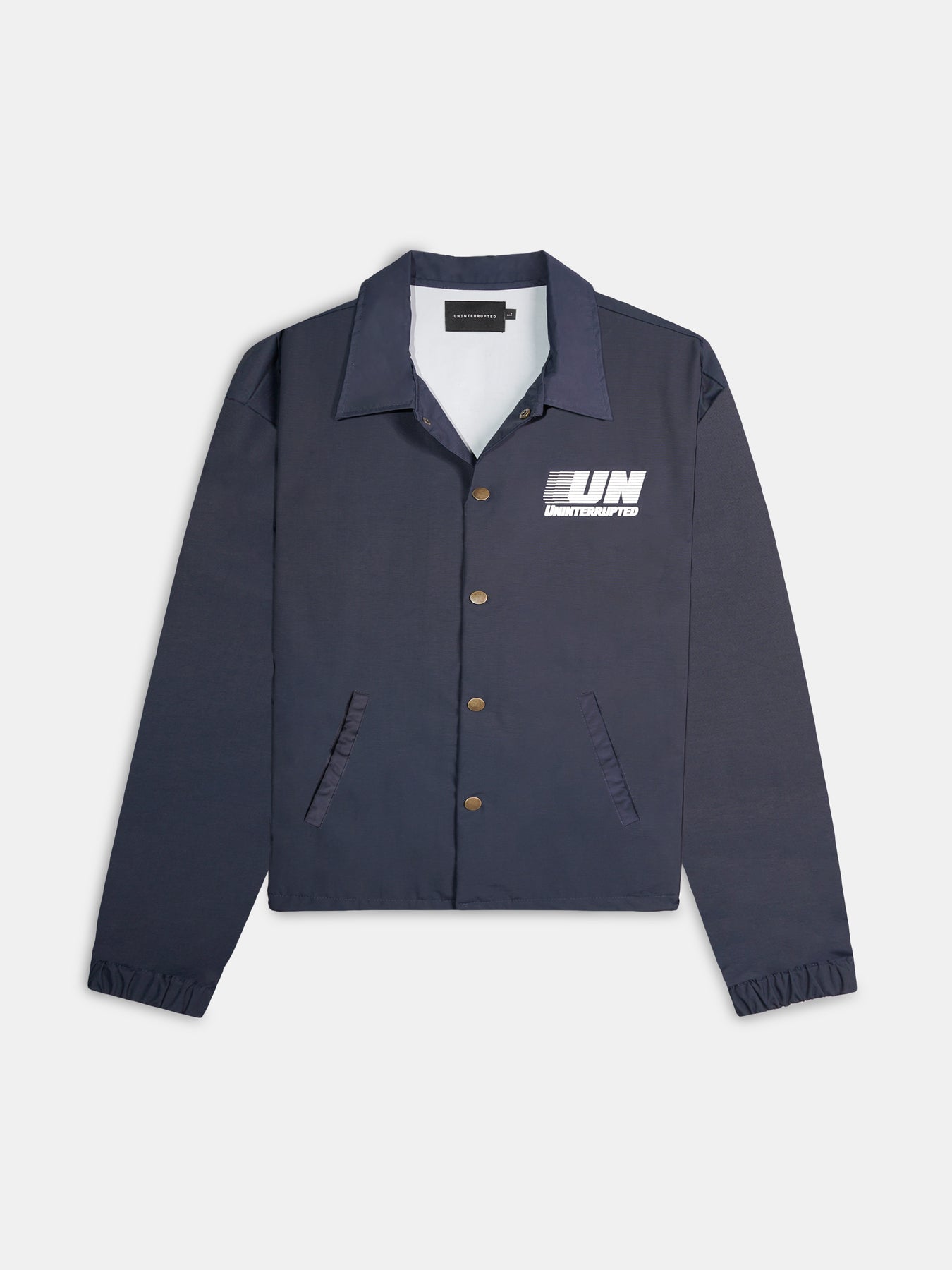 UN Motion Coaches Jacket True Navy | UNINTERRUPTED