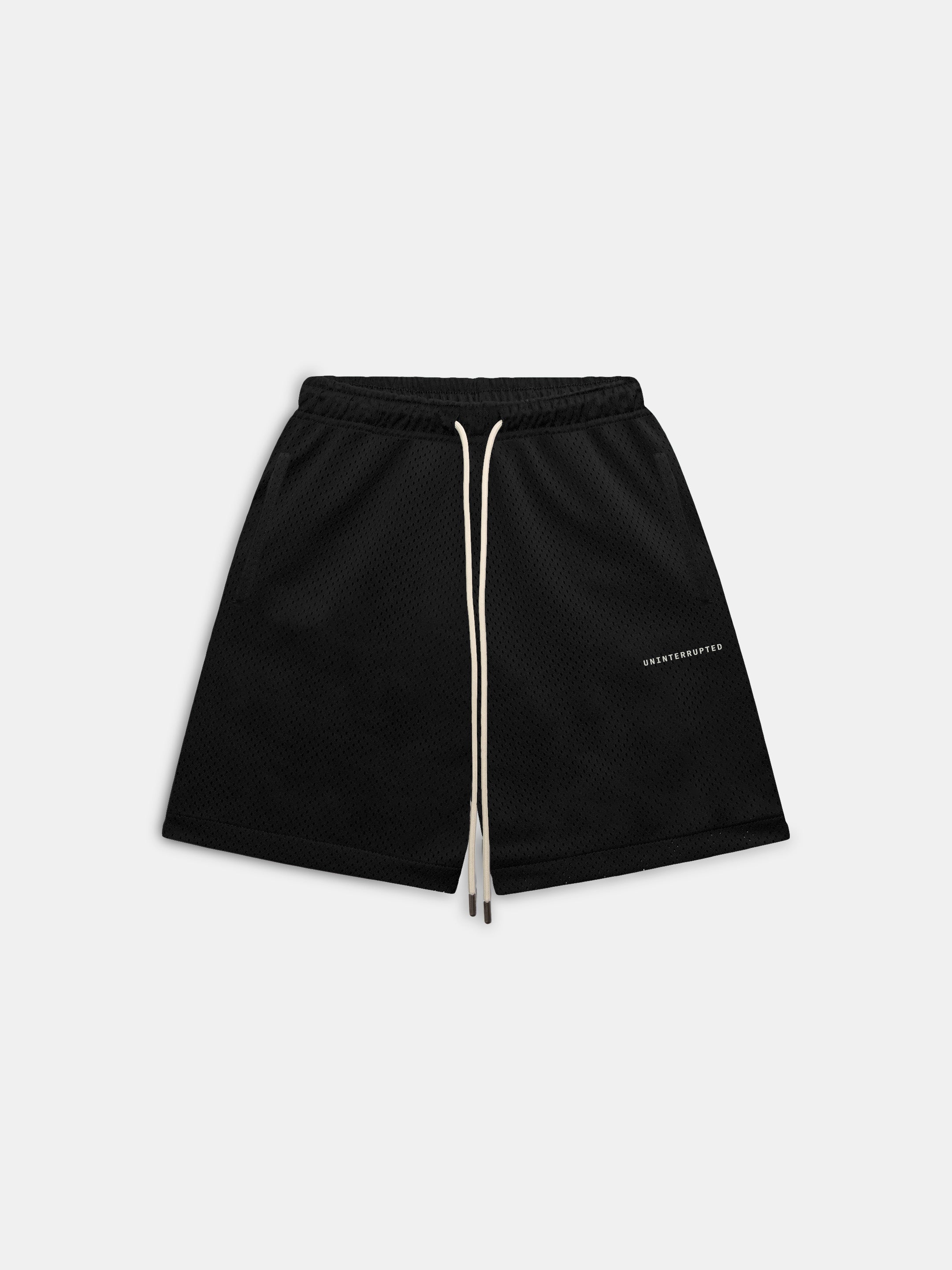 Fundamentals Mesh Shorts Black | UNINTERRUPTED® – Uninterrupted Store