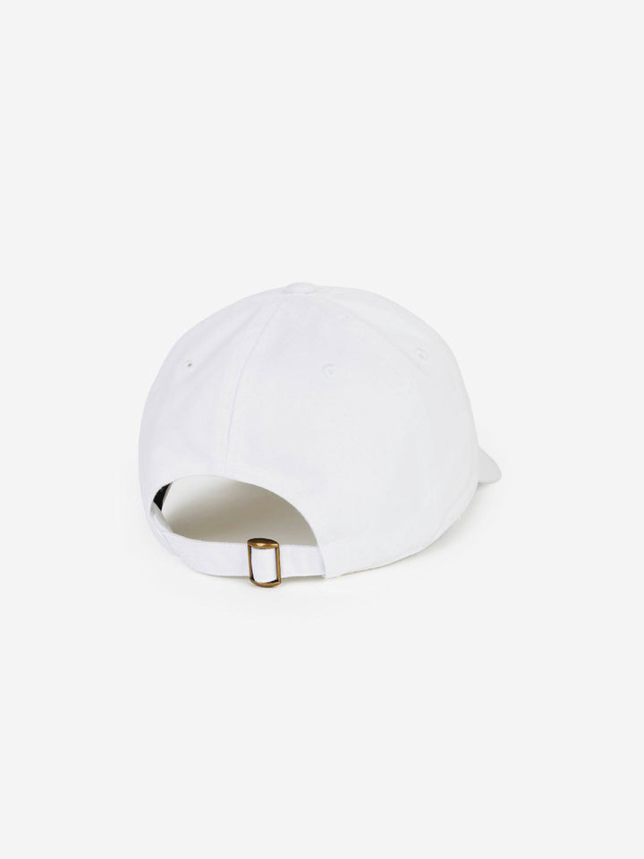 Arthur Ashe x UNINTERRUPTED White Strapback Hat