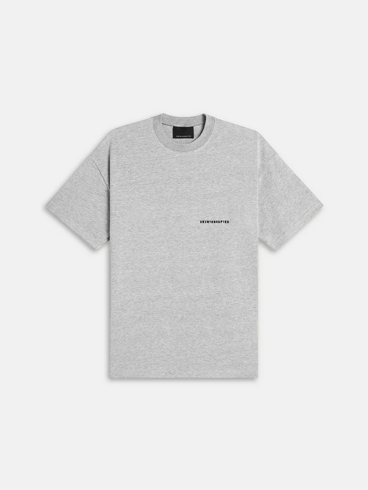 Fundamentals 2 Basics Tee Athletic Grey