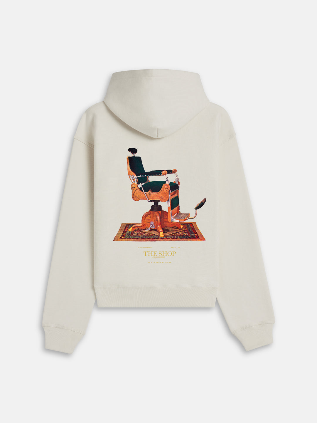 The Shop Chair Hoodie Ivory - Back