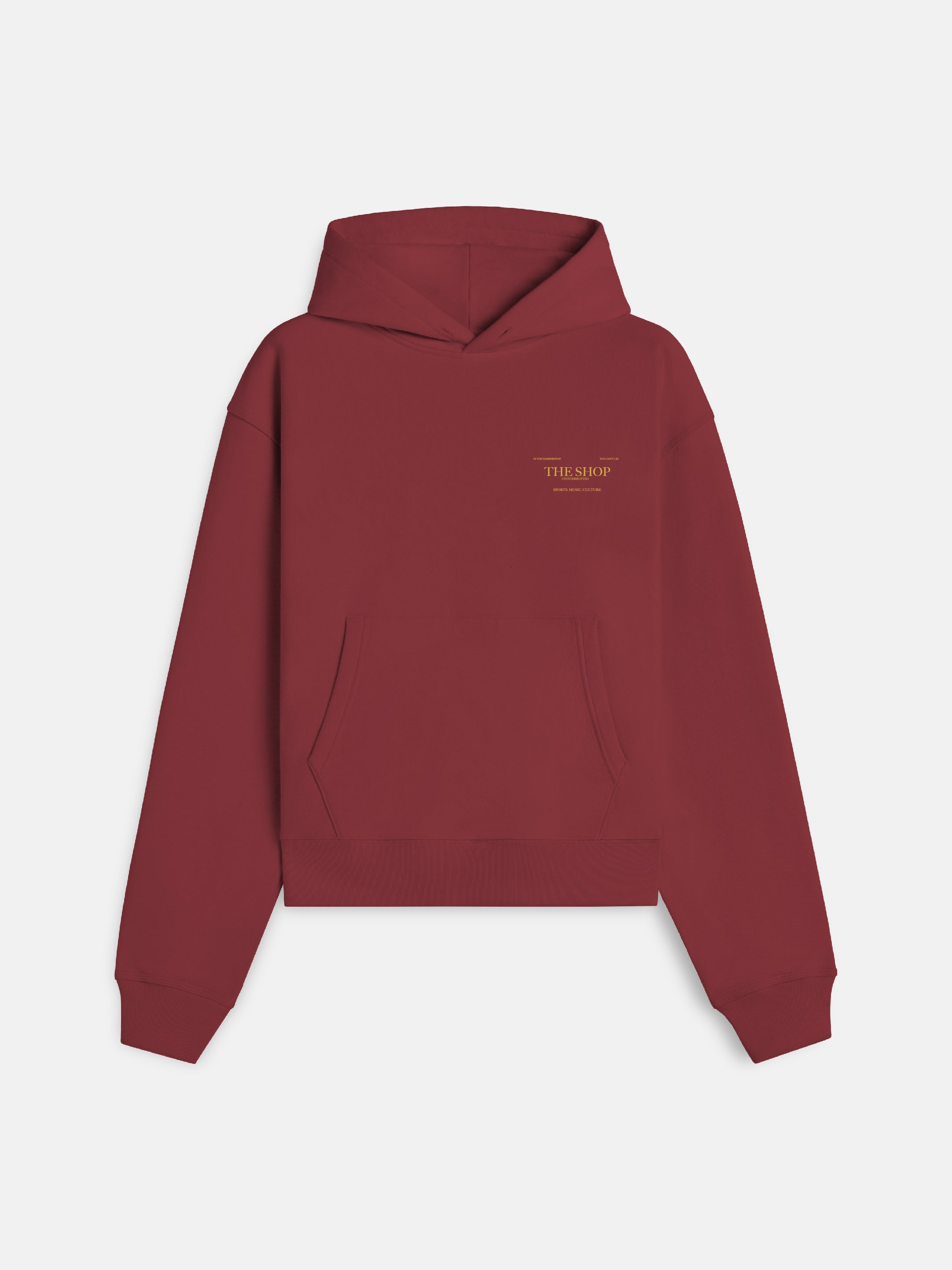 Plain store burgundy hoodie