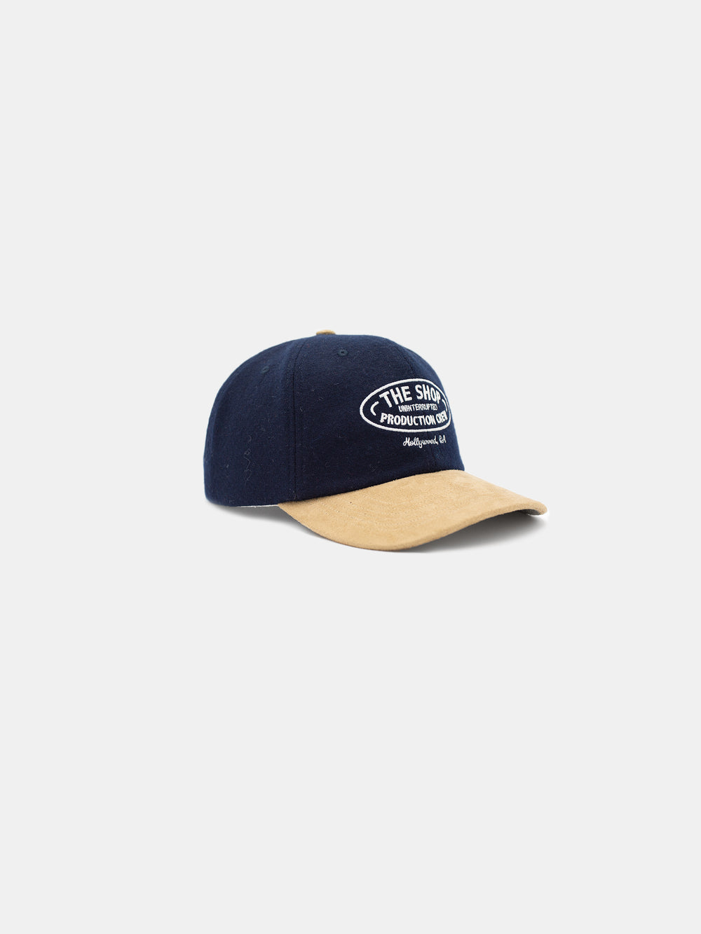 The Shop Wool Crew Hat Navy - Side