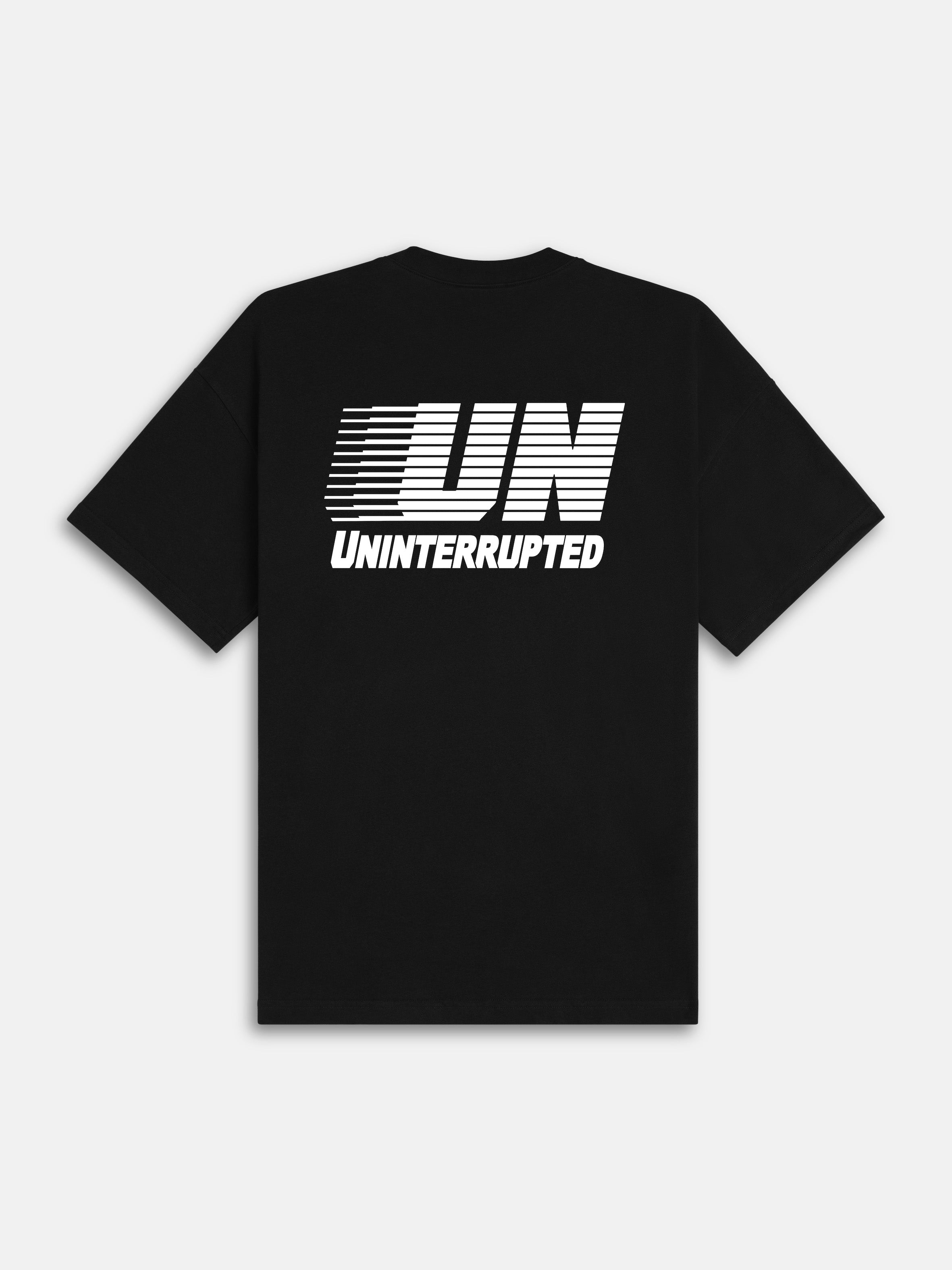 UN Motion Graphic Tee Black | UNINTERRUPTED® – Uninterrupted Store