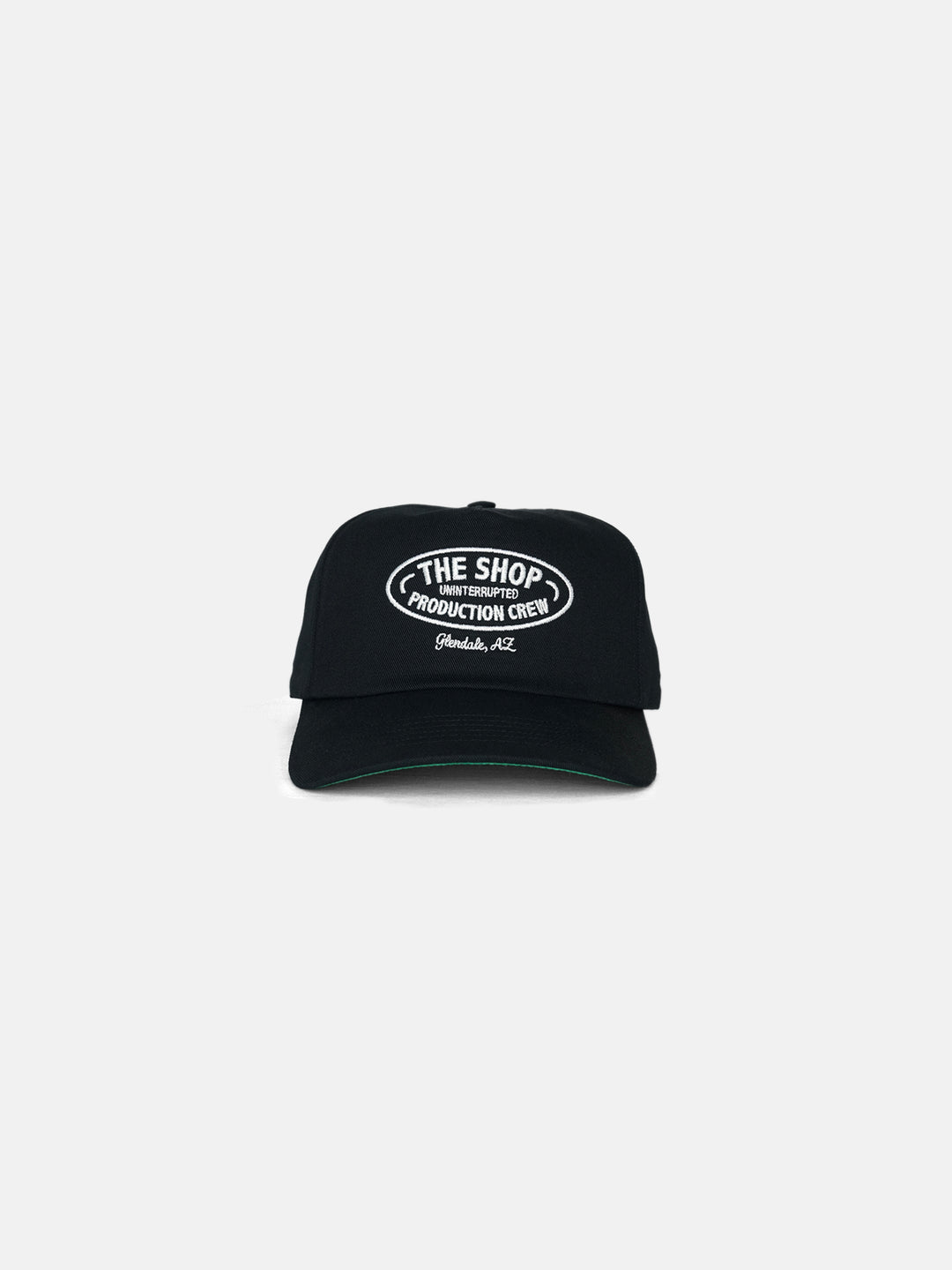 The Shop Crew Hat Black - Front