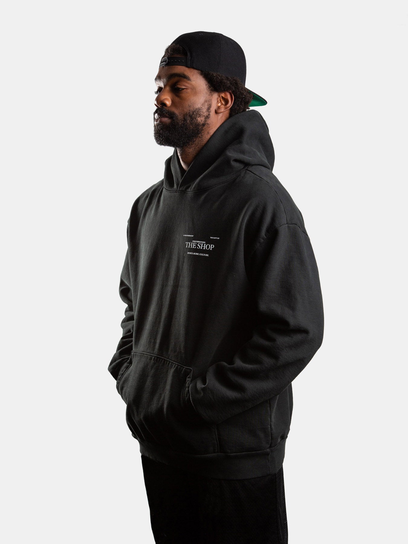 The Shop Chair Hoodie Black