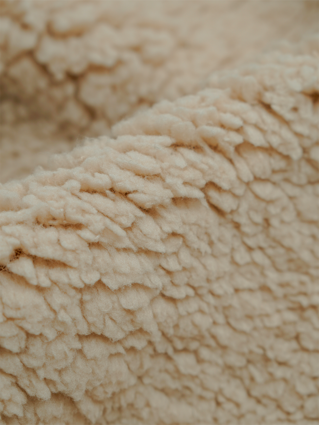 Fundamentals Sherpa Fleece Camel - Detail