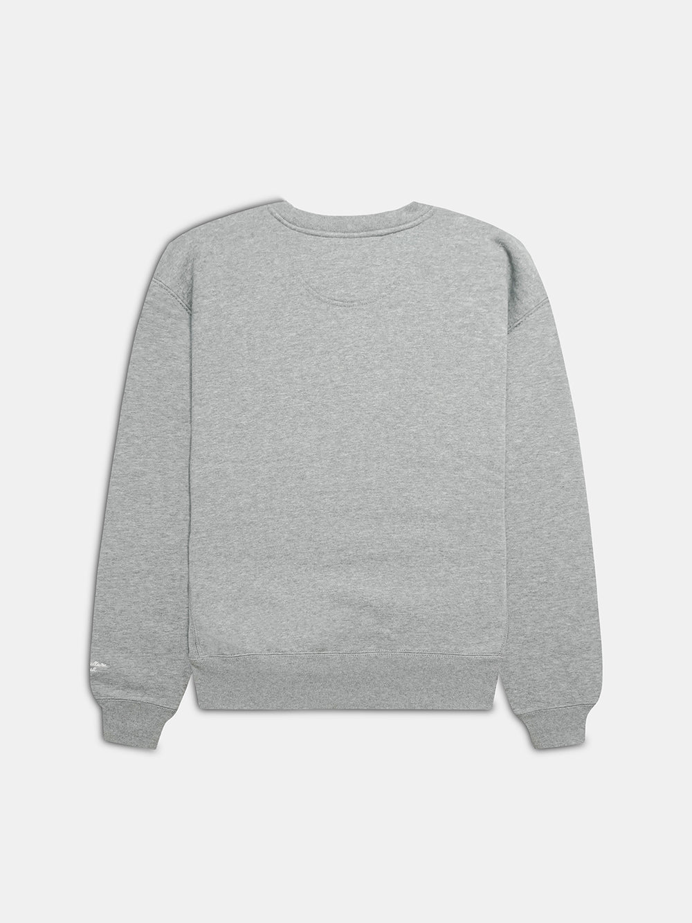 The Shop By Hand Crewneck Sweatshirt Grey - Back