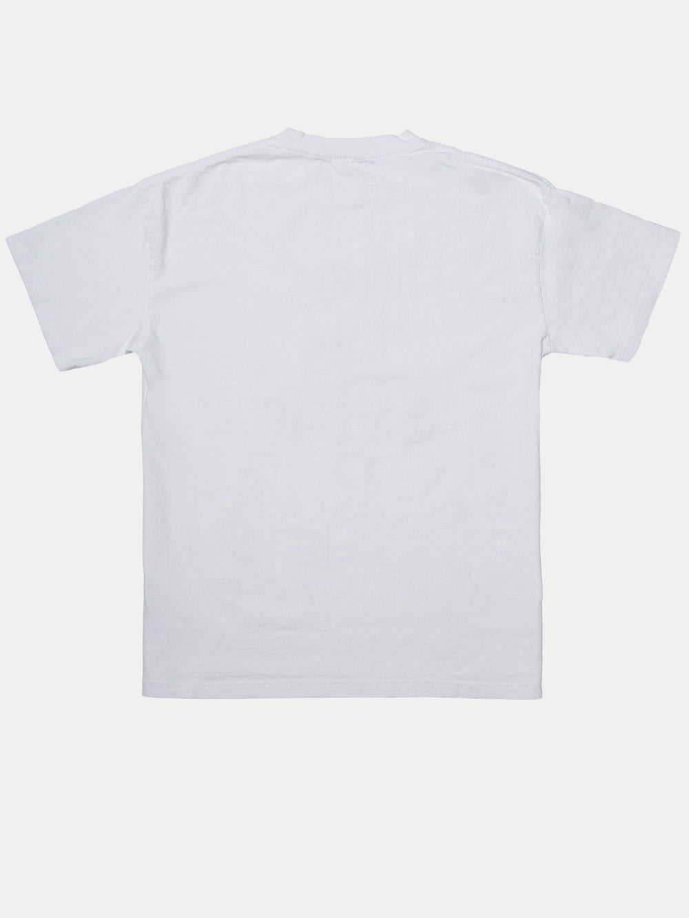 More Than An Athlete Venice Tee White - blank back of shirt