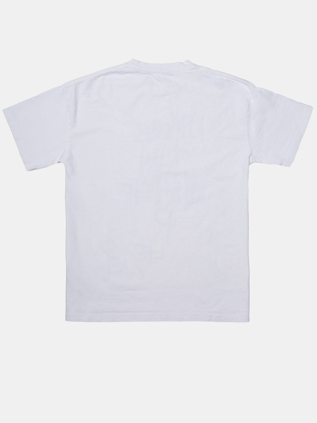 More Than An Athlete Venice Tee White - blank back of shirt