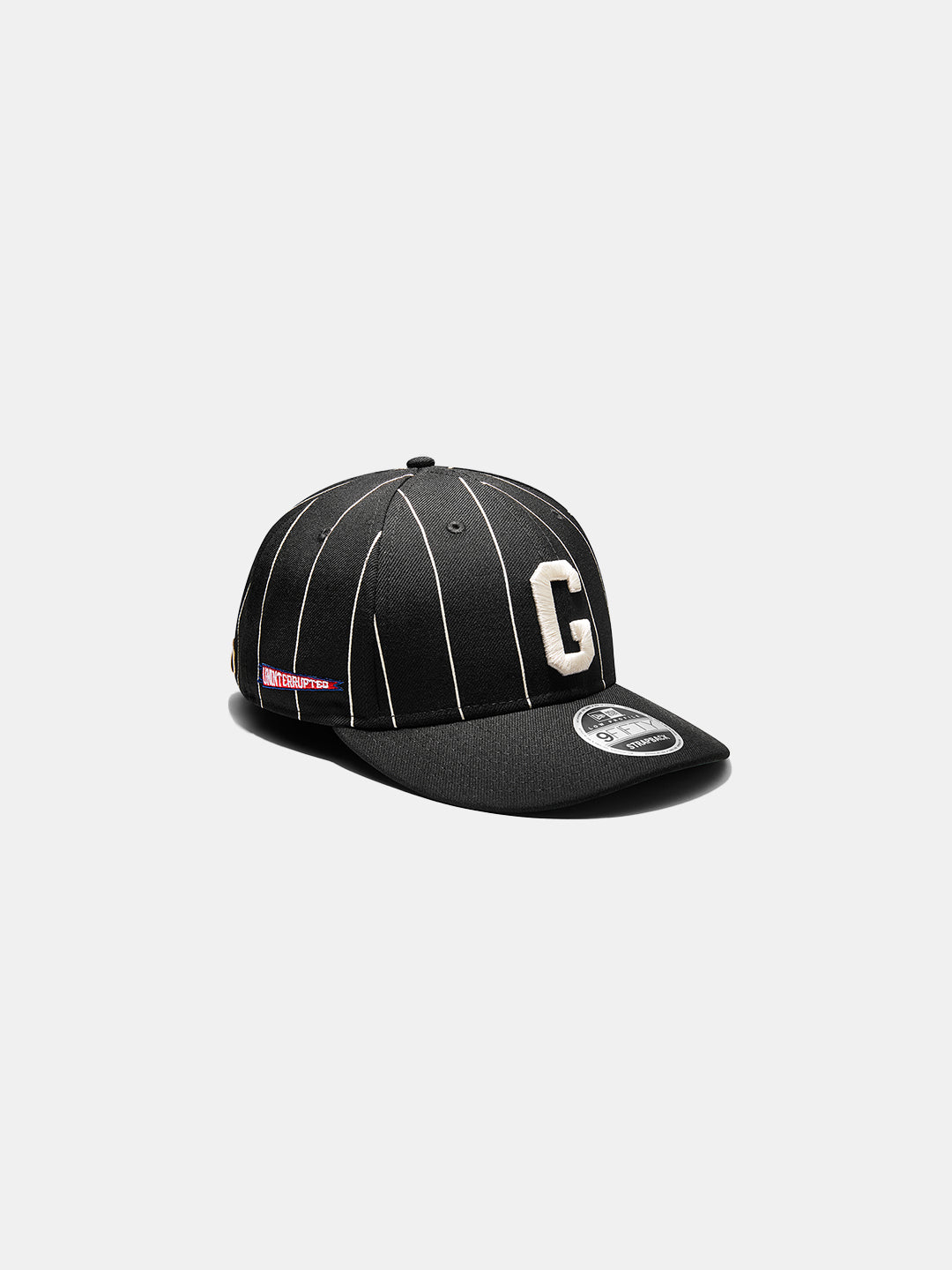 Homestead Grays X UNINTERRUPTED Low Profile 9FIFTY - Black and white striped hat