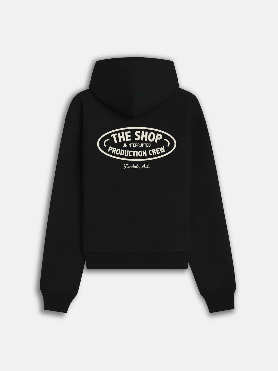 The Shop Crew Hoodie Black  UNINTERRUPTED® – Uninterrupted Store