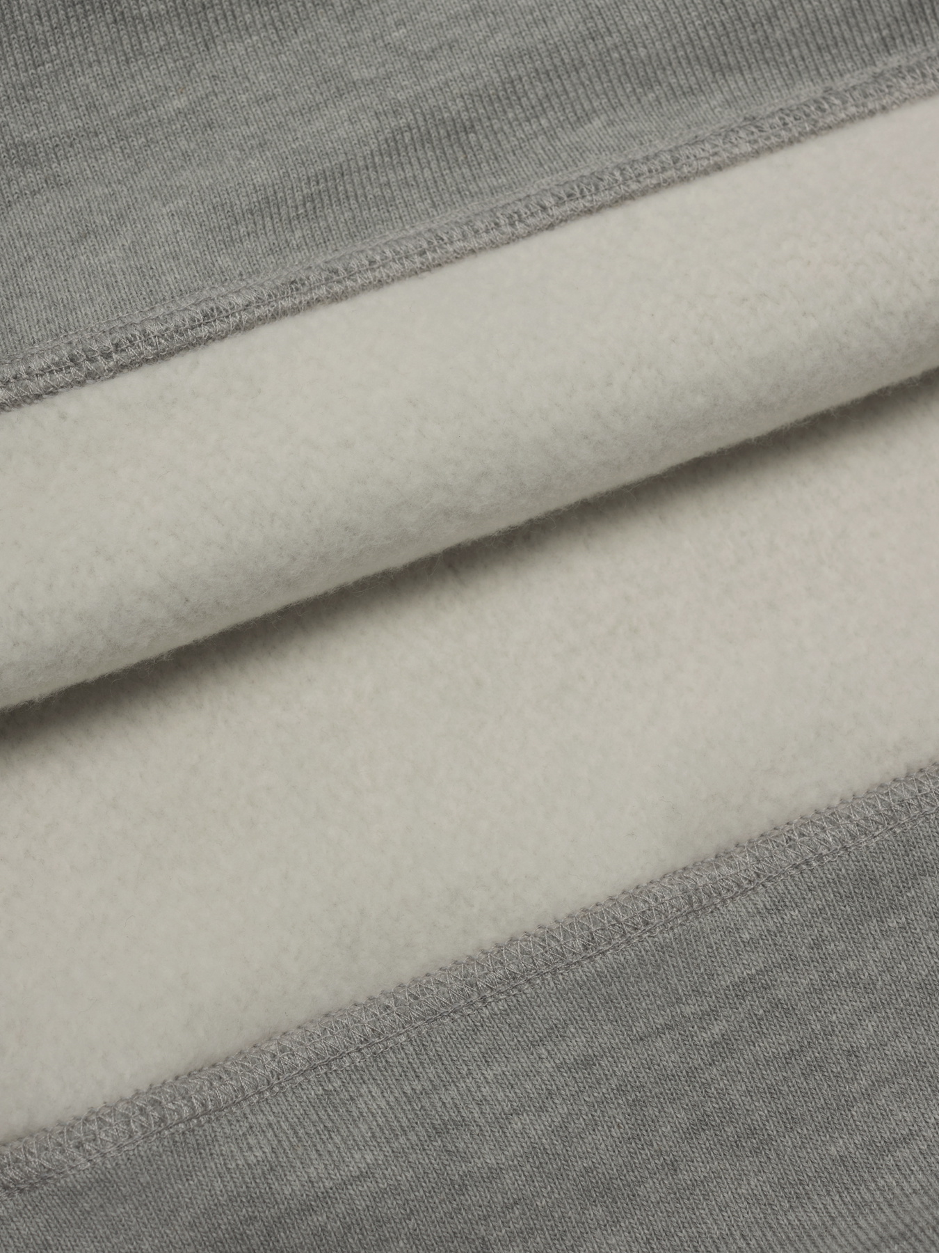 Fundamentals Quarter-Zip Brushed Fleece Grey