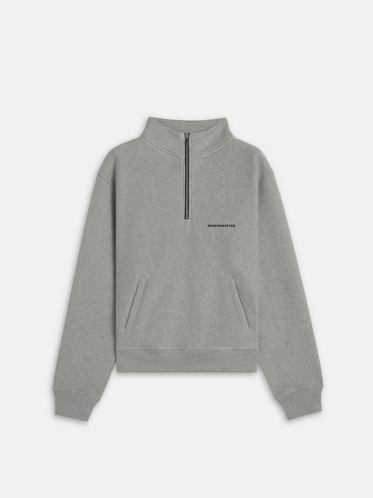 Fundamentals Brushed Fleece Hoodie Grey  UNINTERRUPTED® – Uninterrupted  Store