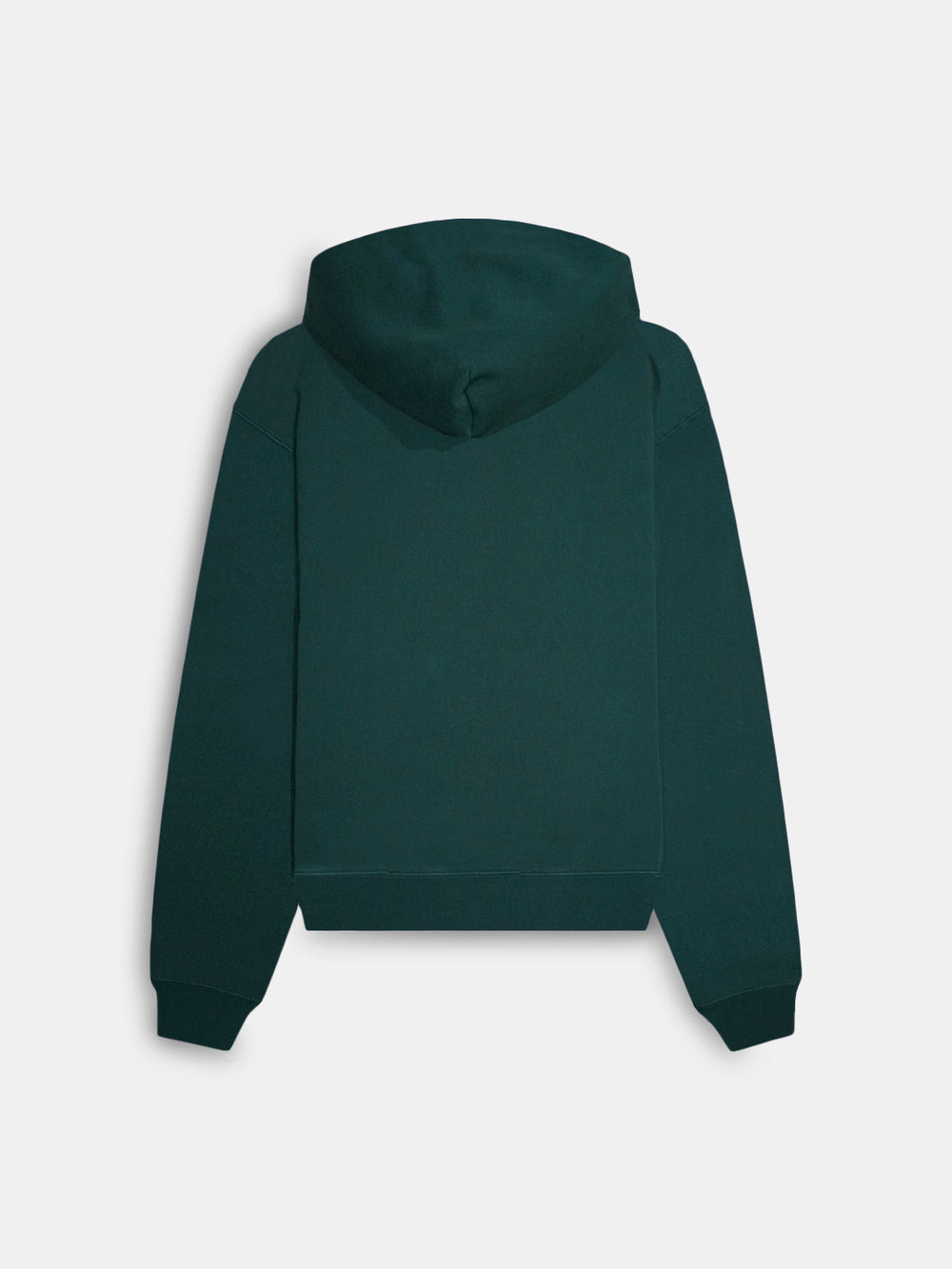 The Shop By Hand Fleece Hoodie Forest Green - Back