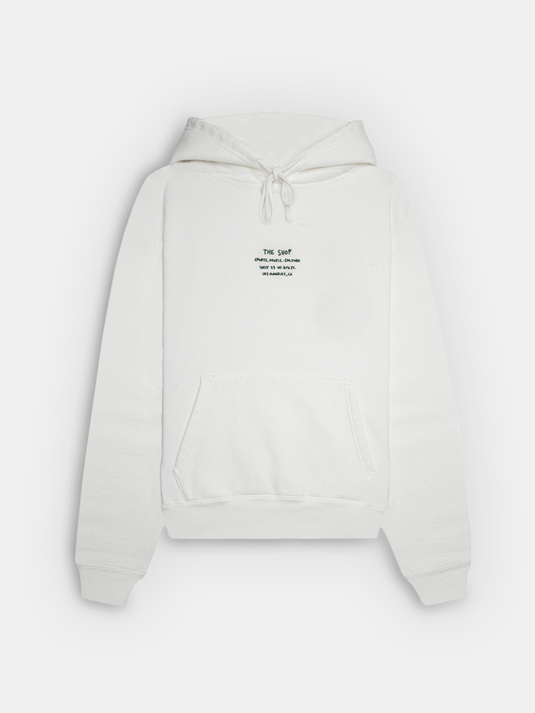 The Shop By Hand Fleece Hoodie Ivory | UNINTERRUPTED® – Uninterrupted Store